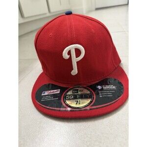 2007 Philadelphia Phillies 59FIFTY Fitted Hat Sz 7 3/8 New Era On-Field Vintage